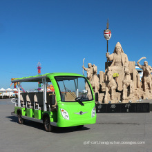 Environmentally Friendly Battery Powered Golf Cart Electric Tourist Bus for Resort